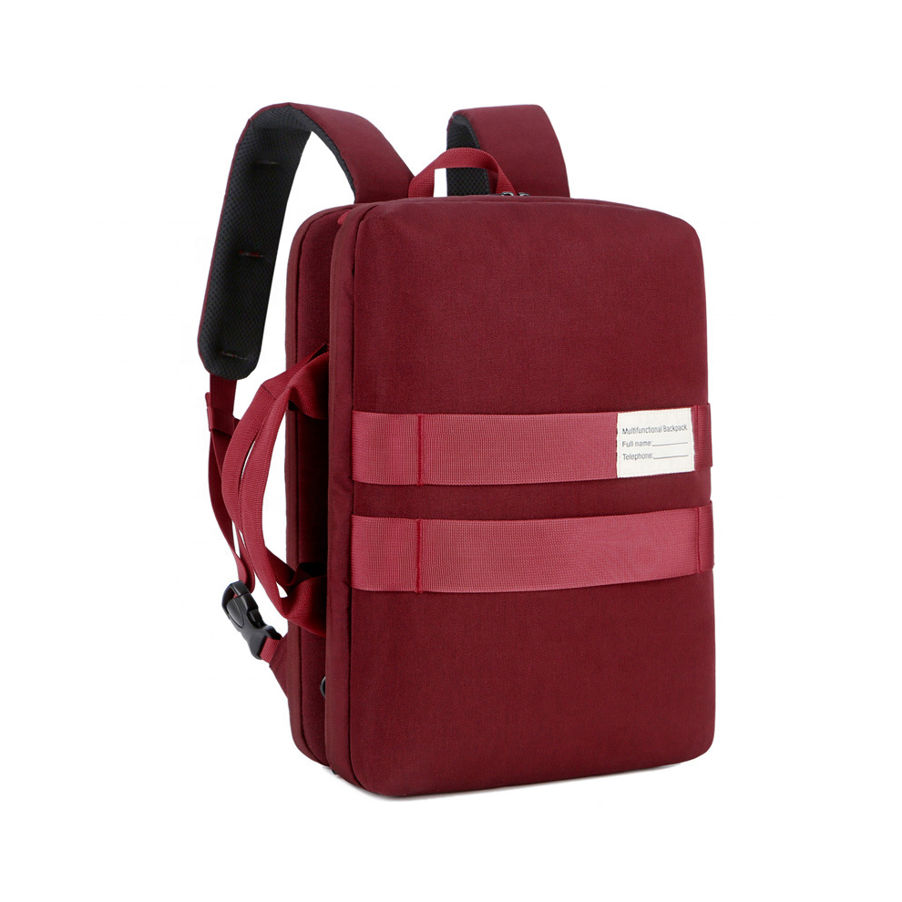 (Red) Multifunction Backpack Laptop Bag Large Capacity Backpack Travel Bag for 15.6-17 inch Laptop Notebook