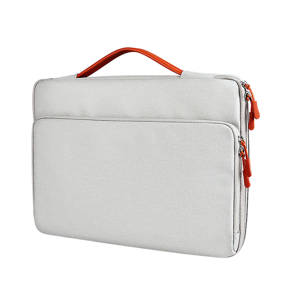 (Light ) Notebook Laptop Bag Sleeve Bag Waterproof Polyester For 14.1-15.4'' Macbook Case Pro Notebook Case Briefcase Handbag Grey 6112212985113