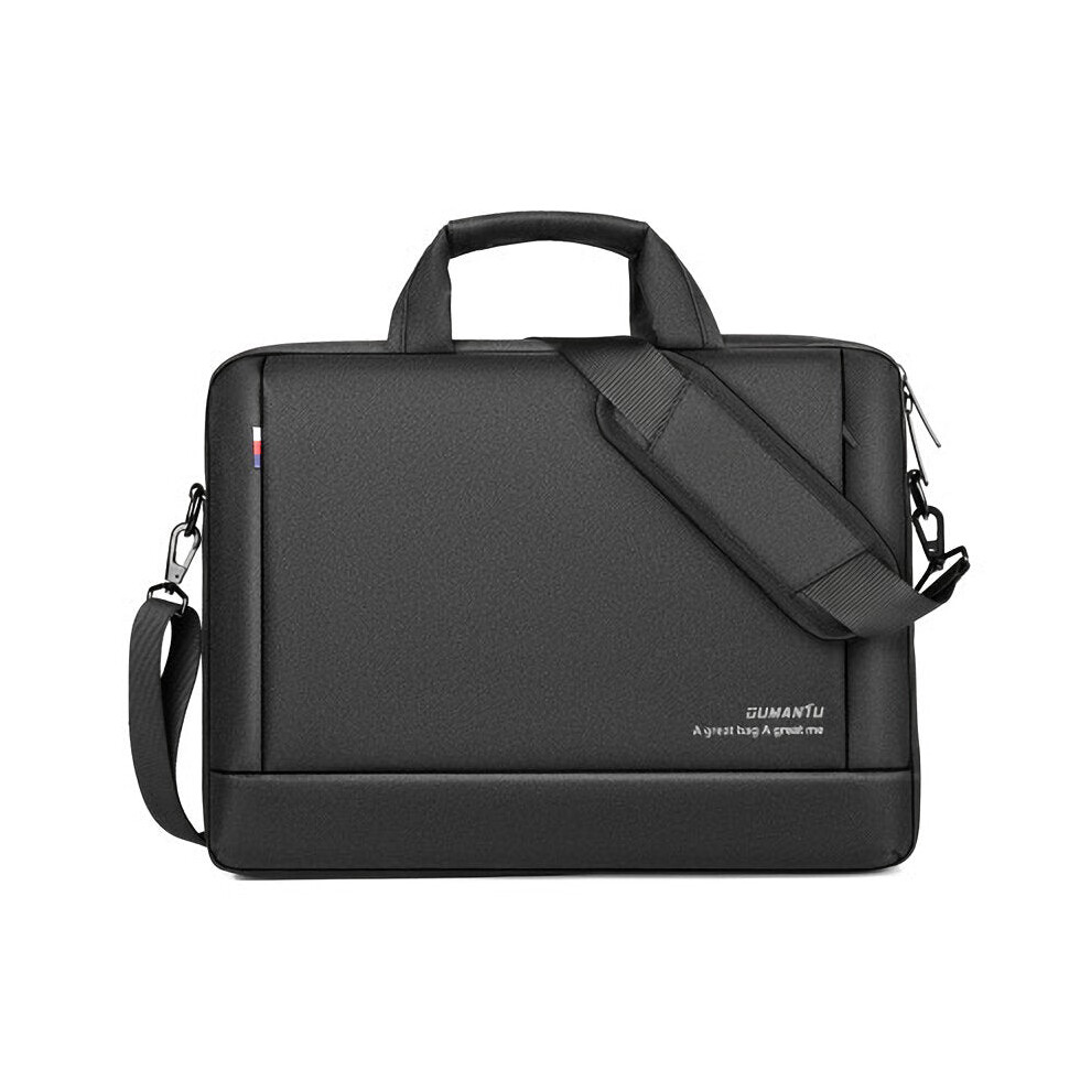 (Black, 15.6 Inch) Business Laptop Bag Office Handbag Business Briefcase For Laptop Tablets 13.3/14/15.6 Inch