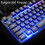 Keyboard & Mouse Combo 104 Keys Russian Version Wired Colorful Backlit Gaming Keyboard 2000DPI Optical Mouse Set with Mouse Pad 9