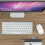 (Silver) Wireless Keyboard and 1200DPI Wireless Ultra Thin Mouse Combo Set with USB Receiver For PC Computer 4