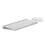 (Silver) Wireless Keyboard and 1200DPI Wireless Ultra Thin Mouse Combo Set with USB Receiver For PC Computer 1