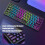 (Black) Keyboard & Mouse Set Wireless 61 Keys RGB Keyboard for Desktop Computer Laptop PC 5