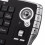 Wireless Air Keyboard 2-In-1 Mouse Scroll Wheel German Keyboard with Optical Trackball for Mini PC Android 4