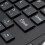 Wireless Air Keyboard 2-In-1 Mouse Scroll Wheel German Keyboard with Optical Trackball for Mini PC Android 3