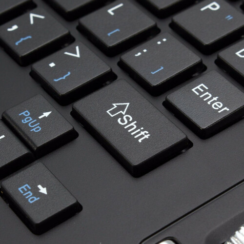 Wireless Air Keyboard 2-In-1 Mouse Scroll Wheel German Keyboard with Optical Trackball for Mini PC Android 2