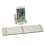 (white) Small Size Foldable Bluetooth Aluminum Alloy Bottom Shell Keyboard 2