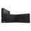 (Black) Small Size Foldable Bluetooth Aluminum Alloy Bottom Shell Keyboard 14