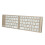 (Black) Small Size Foldable Bluetooth Aluminum Alloy Bottom Shell Keyboard 10