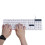 (Black) Rainbow Backlit USB Wired 104Key Mechanical Keyboard and 1600 DPI LED Mouse Combo 3
