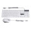 (Black) Rainbow Backlit USB Wired 104Key Mechanical Keyboard and 1600 DPI LED Mouse Combo 14