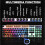 (Black) Rainbow Backlit USB Wired 104Key Mechanical Keyboard and 1600 DPI LED Mouse Combo 6