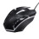(Black) Rainbow Backlit USB Wired 104Key Mechanical Keyboard and 1600 DPI LED Mouse Combo 7