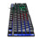 Colorful Backlight USB Wired Gaming Keyboard 2400DPI LED Gaming Mouse Combo with Mouse Pad 10