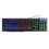 Colorful Backlight USB Wired Gaming Keyboard 2400DPI LED Gaming Mouse Combo with Mouse Pad 8