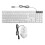 Rainbow Backlight USB Wired Gaming Keyboard 2400DPI LED Mouse Combo with Mouse Pad 16