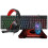 Gaming Keyboard and Mouse and Mouse pad and Gaming Headset Wired LED RGB Backlight Bundle 9