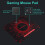 Gaming Keyboard and Mouse and Mouse pad and Gaming Headset Wired LED RGB Backlight Bundle 6
