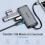 Type-C to HDMI USB3.0 PD Converter Type-C Adapter 10