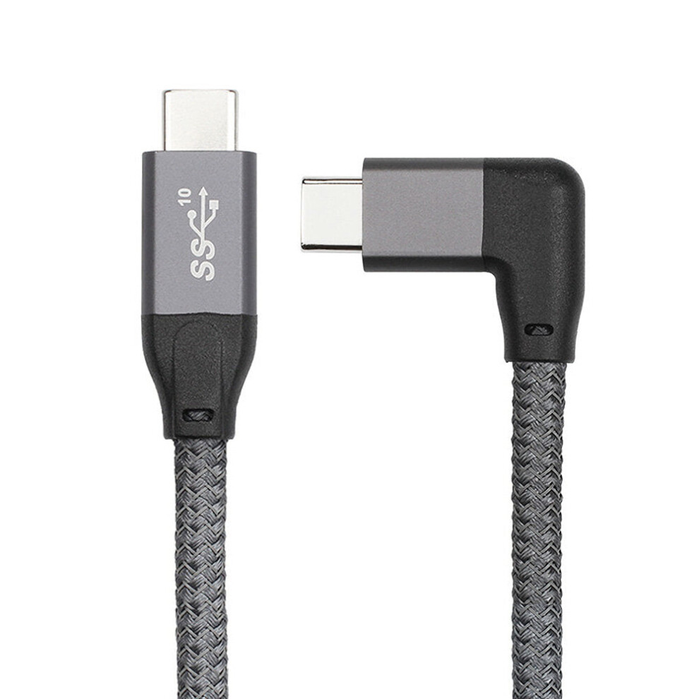 (0.5M) Usb3.1 Type C Elbow Data Cable 20Gbps Gen2 Usb Male To Female Usb Cable Pd Fast Charging Cable 6112212778975