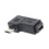 Mini USB Female to Micro USB Male Adapter Black 2