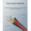 SATA Power Cable 4 PIN IDE SATA Splitter 0.2m HDD SDD Cable for Computer Connection 10