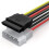 SATA Power Cable 4 PIN IDE SATA Splitter 0.2m HDD SDD Cable for Computer Connection 2