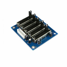 (5CH) 5/10/15 Channel EQ Equalizer Stage Professional Tone Preamplifier Board 5/10/15 Road Amplifier Stereo Adjustable Frequency 35HZ 70HZ-20KHZ