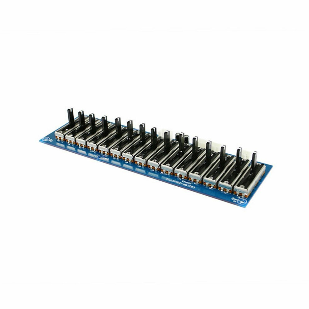 (15CH) 5/10/15 Channel EQ Equalizer Stage Professional Tone Preamplifier Board 5/10/15 Road Amplifier Stereo Adjustable Frequency 35HZ 70HZ-20KHZ