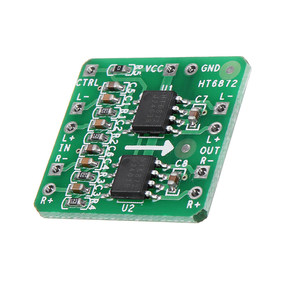 Differential Amplifier Board 2x3W Digital Class D Audio Amplifier Module Differential Input 3.6-6.5V