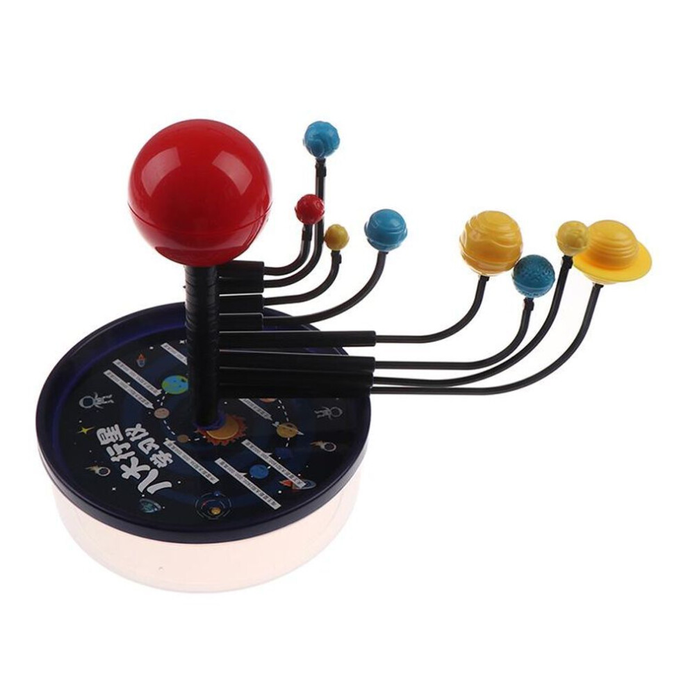 Cosmic Planetarium Model Of The Eight Planets Of The Milky Way And The Solar System