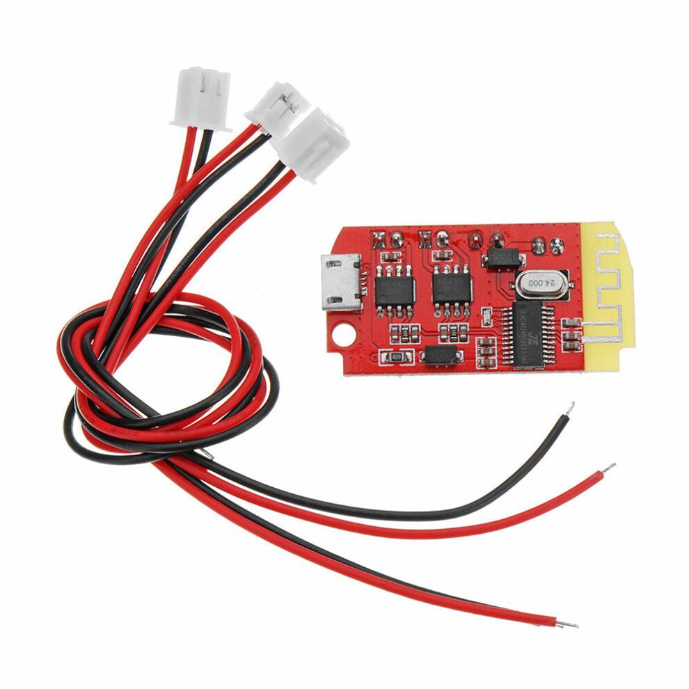 DC 3.7V To 5V 3W Digital Audio Amplifier Board Dual Plate DIY Bluetooth Speaker Modification Sound Music Module Micro USB