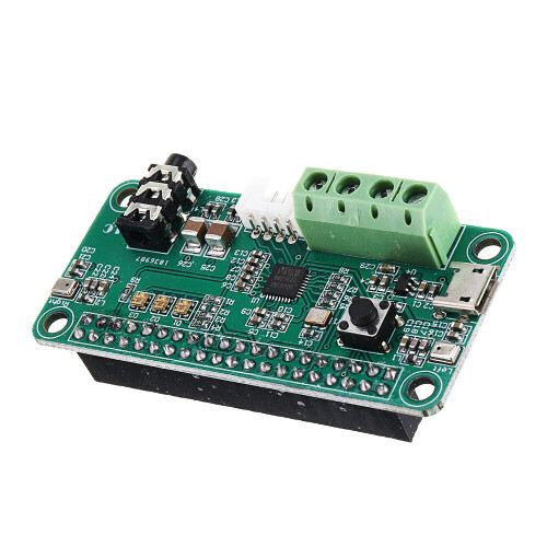 Intelligent Voice Recognizer Audio Decoder Module Stereo 1W Amplifier Dual MIC Input