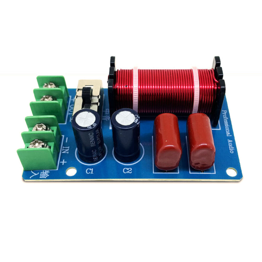 200W Adjustable Coaxial Speaker Treble Midrange Bass Divider Speaker Audio Multi-function Module