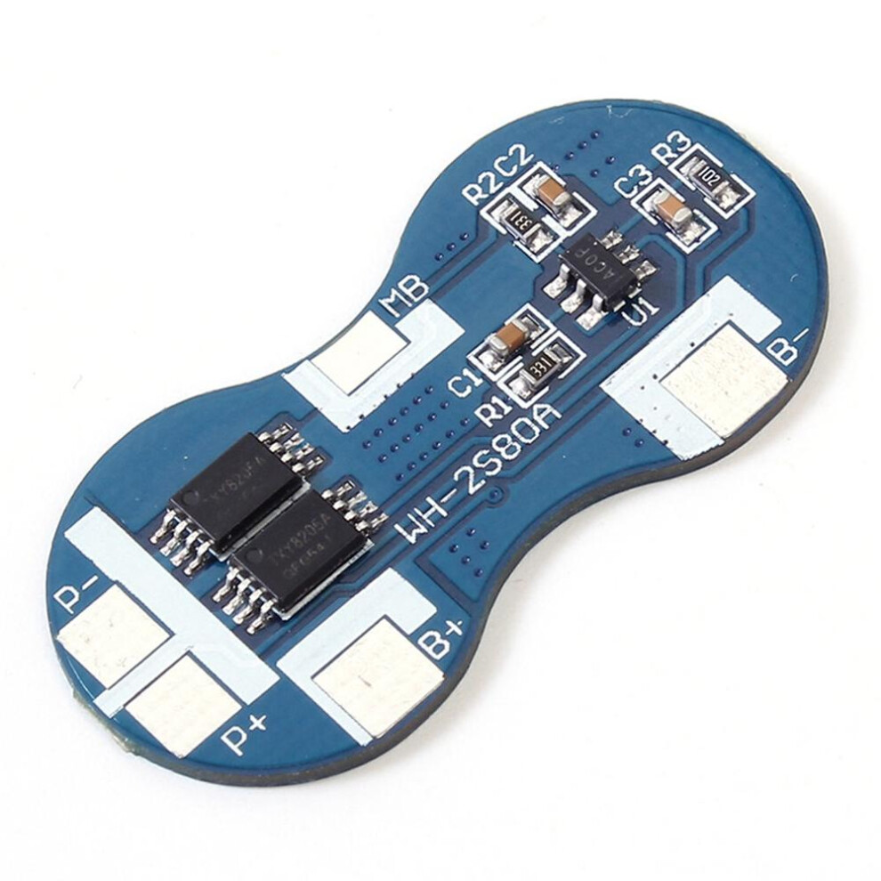 2S Li-Ion 18650 Lithium Battery Charger Protection Board 7.4V Overcurrent Overcharge Overdischarge Protection 8727971223499