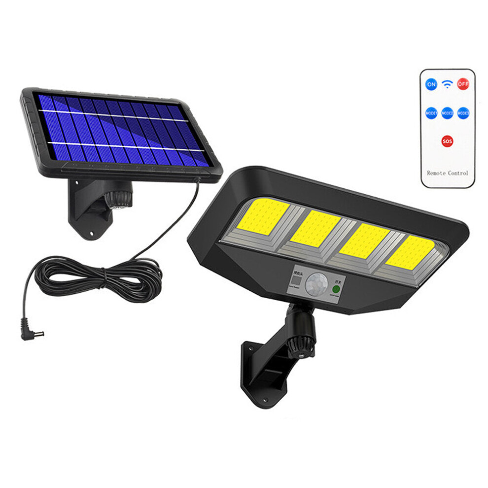 (#1) Solar Garden Light 138/160 COB Motion Sensor Security Wall Lamp Waterproof Camping Light Lawn Courtyard Patio