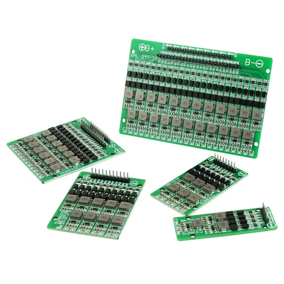 (4S) Ternary Iron Lithium Battery 4-24 Series Active Balance Plate Inductive Pressure Difference Balance Capacity Repair Protection Restorer