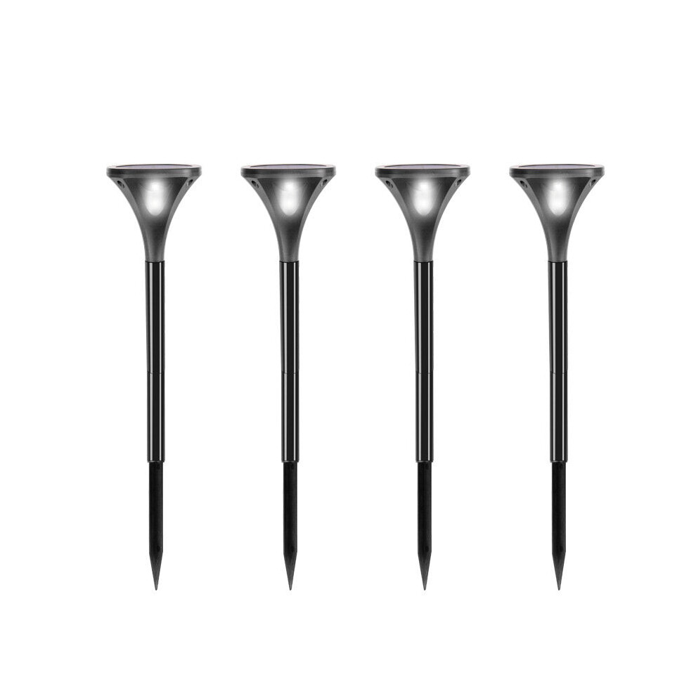 (White Light) 360 Luminous Solar Light 3000K/6000K/RGB Solar Garden Light Outdoor Solar Lamp For Path Courtyard Decor Solar Power Holiday Light