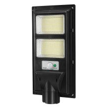 (Grey, 748LED) 347/748/1122/1496 LED Solar Street Light PIR Motion Sensor Outdoor Wall Lamp W/ Remote