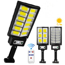 (150LED) LED Solar Spotlights PIR Motion Sensor Solar Wall Lamp Outdoor Waterproof Solar Powered Sunlight for Garden Decoration