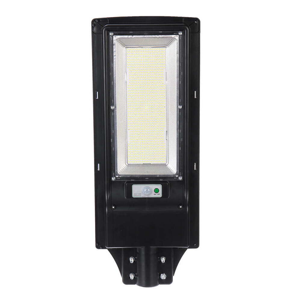 (Without Remote, 492LED) 492/966LED Solar Street Light Motion Sensor Outdoor Waterproof Wall Lamp with Remote