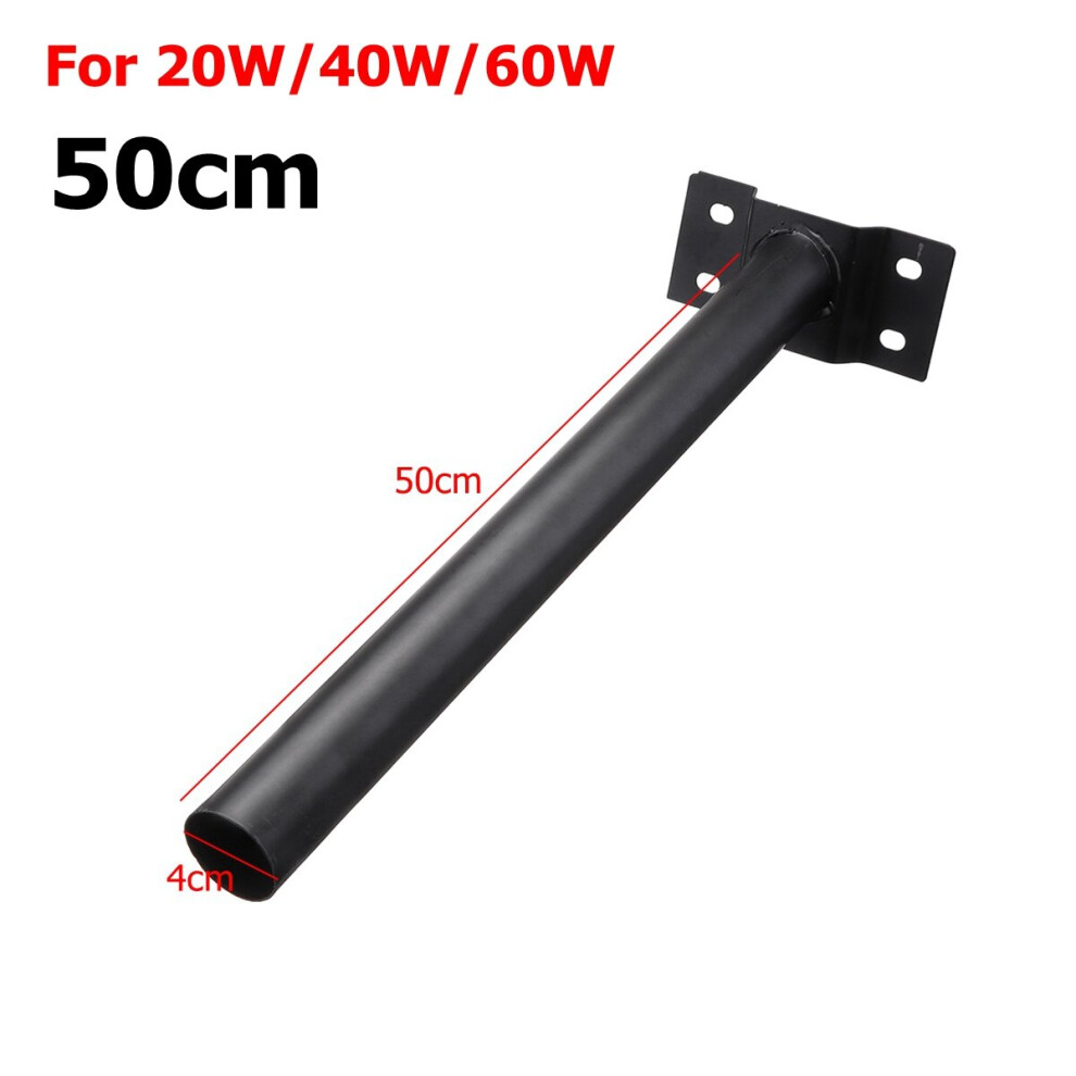 (50cm) 50cm/40cm Wall Mounting Pole For LED Solar Street Light Wall Lamp