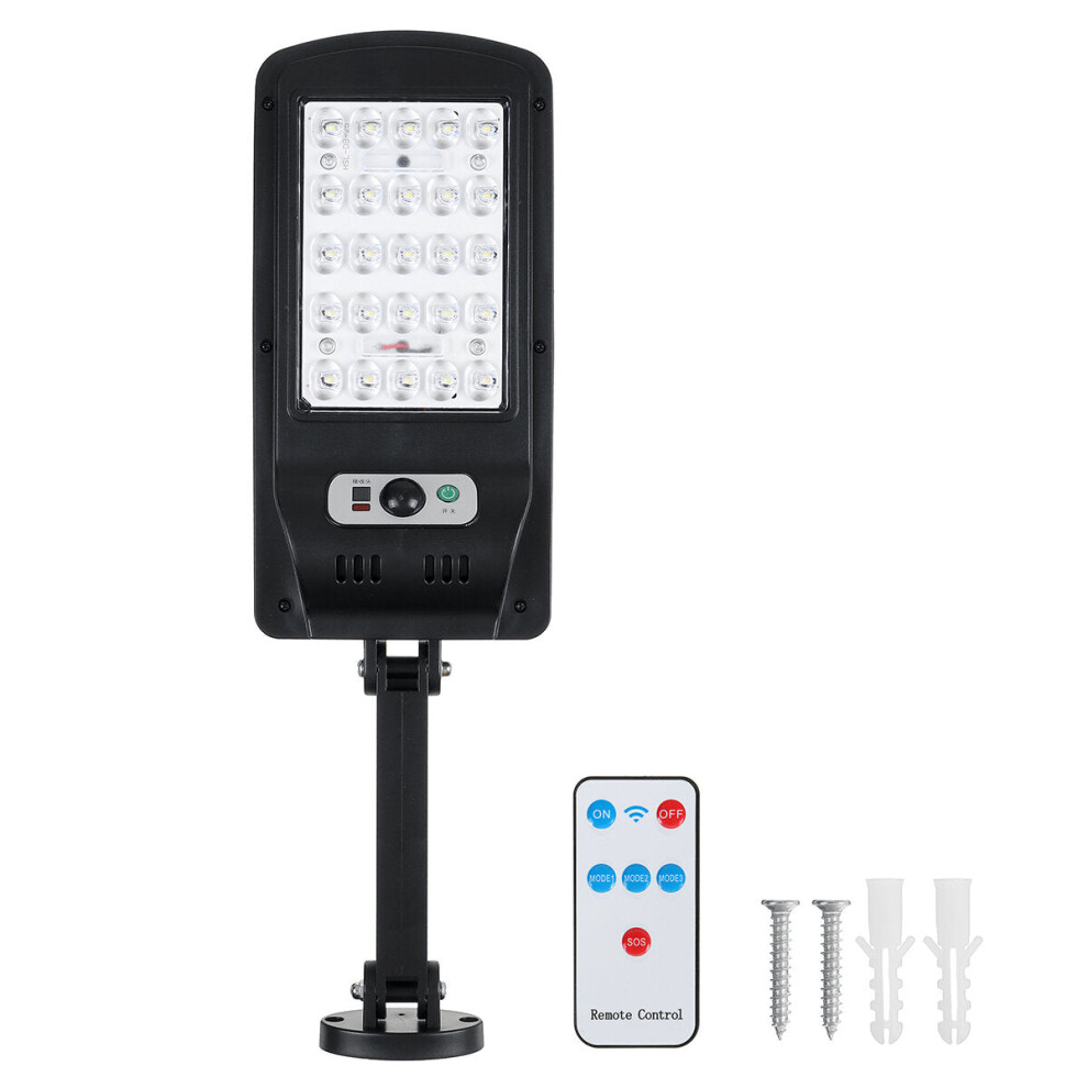 (25LED) LED Solar Wall Light Garden Security Lamp PIR Motion Sensor IP65 Remote Control