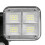 (Type A) Multifunctional LED Solar Split Wall Light Human Body Sensor Light Outdoor Garden Light 7