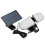(Type A) Multifunctional LED Solar Split Wall Light Human Body Sensor Light Outdoor Garden Light 14