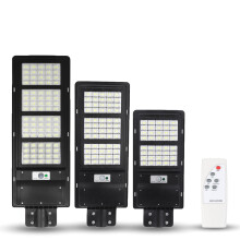 (120W) 90/120/150W 160/240/320LED Solar Street Light PIR Motion Sensor Wall Lamp W/Remote