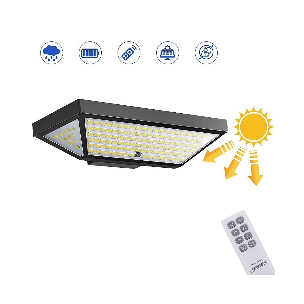 138LED Solar Wall Light PIR Motion Sensor Power Waterproof IP65 Security Garden Lamp