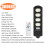 (90 LED) 90/180/270/360/450LED Solar Street Light IP65 PIR Motion Sensor Wall Lamp+Timing Function+Remote Control 15