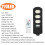 (360LED) 90/180/270/360/450LED Solar Street Light IP65 PIR Motion Sensor Wall Lamp+Timing Function+Remote Control 16