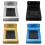 (Silver) 16 LED Solar Power Voice Sensor Wall Light Garden Yard Lamp Waterproof 7